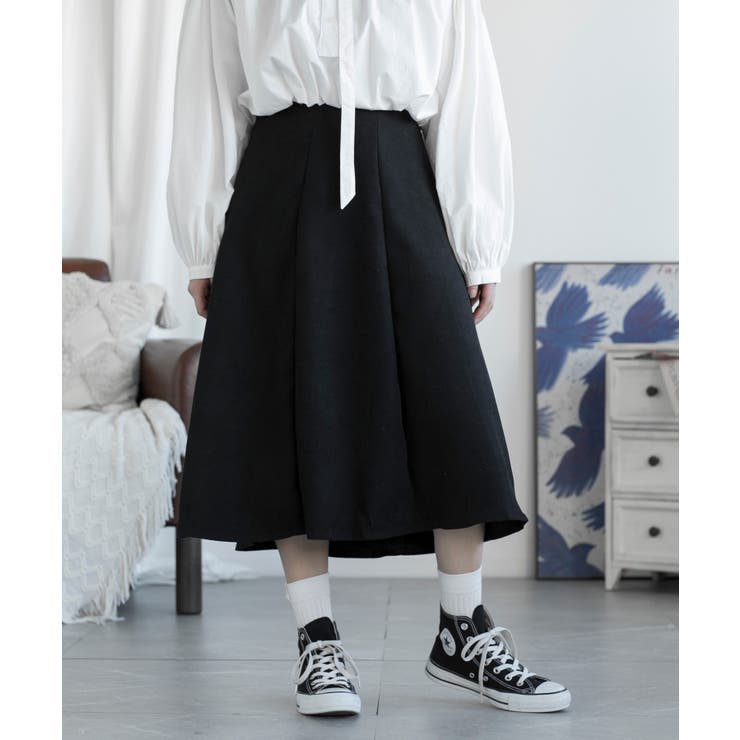 ブラック | フレアスカート | aimoha 