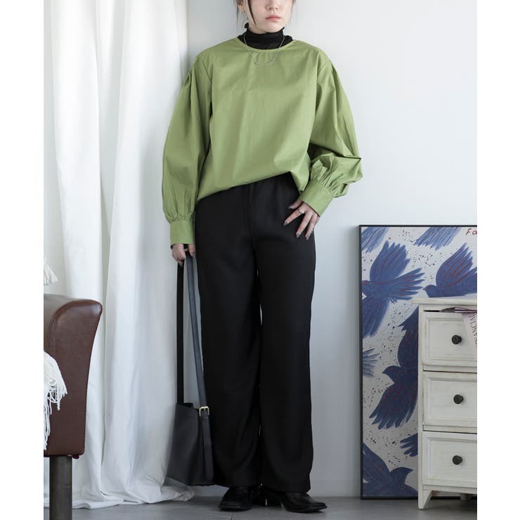 ゆったりワイドパンツ | aimoha  | 詳細画像1 