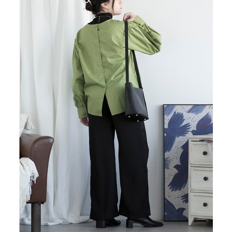 ゆったりワイドパンツ | aimoha  | 詳細画像4 