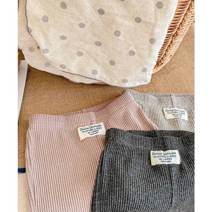 【aimoha-KIDS-】9分丈 セミフレアパンツ | aimoha kids | 詳細画像17 