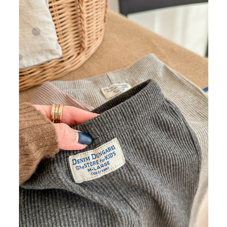 【aimoha-KIDS-】9分丈 セミフレアパンツ | aimoha kids | 詳細画像18 