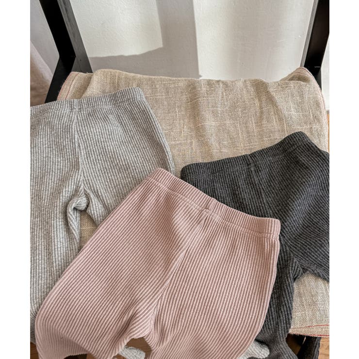 【aimoha-KIDS-】9分丈 セミフレアパンツ | aimoha kids | 詳細画像20 