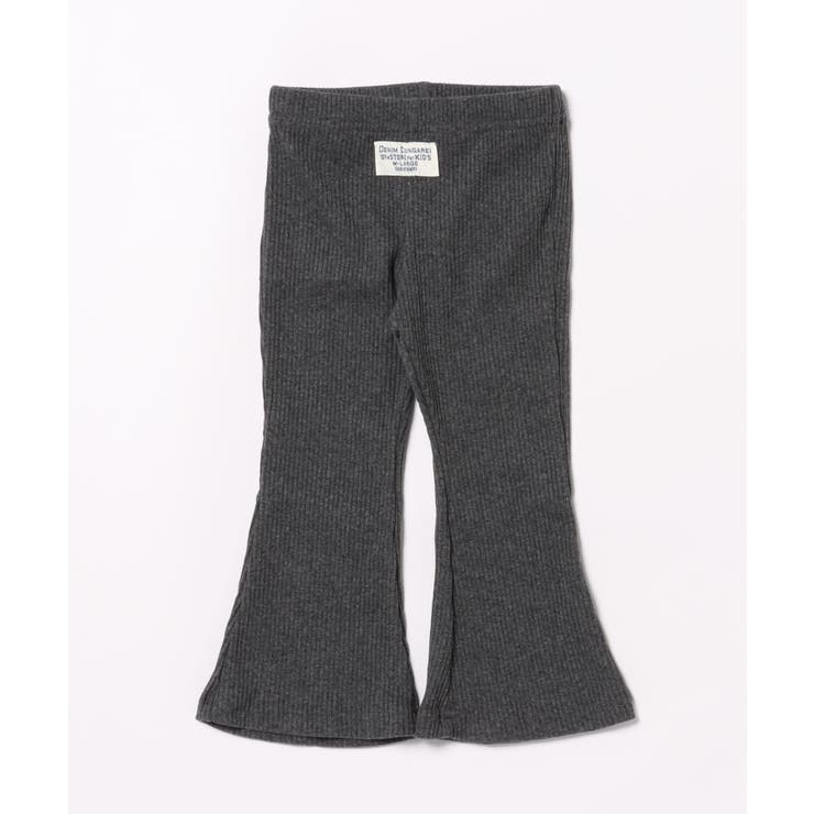 【aimoha-KIDS-】9分丈 セミフレアパンツ | aimoha kids | 詳細画像23 