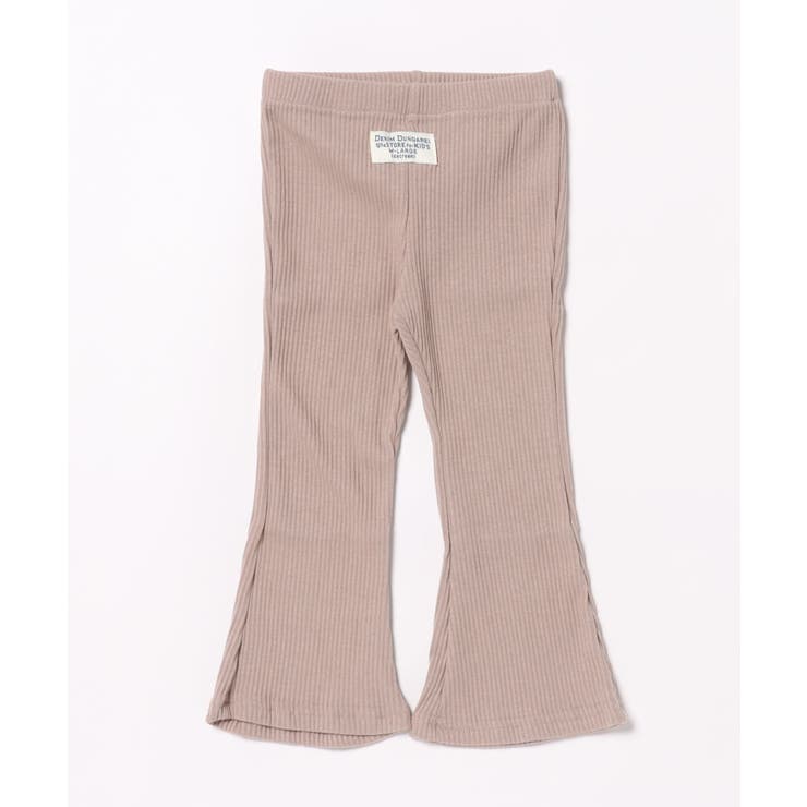 【aimoha-KIDS-】9分丈 セミフレアパンツ | aimoha kids | 詳細画像24 