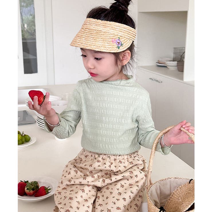 【aimoha-KIDS-】シワ感長袖トップス | aimoha kids | 詳細画像11 