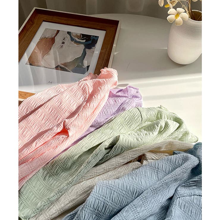 【aimoha-KIDS-】シワ感長袖トップス | aimoha kids | 詳細画像16 