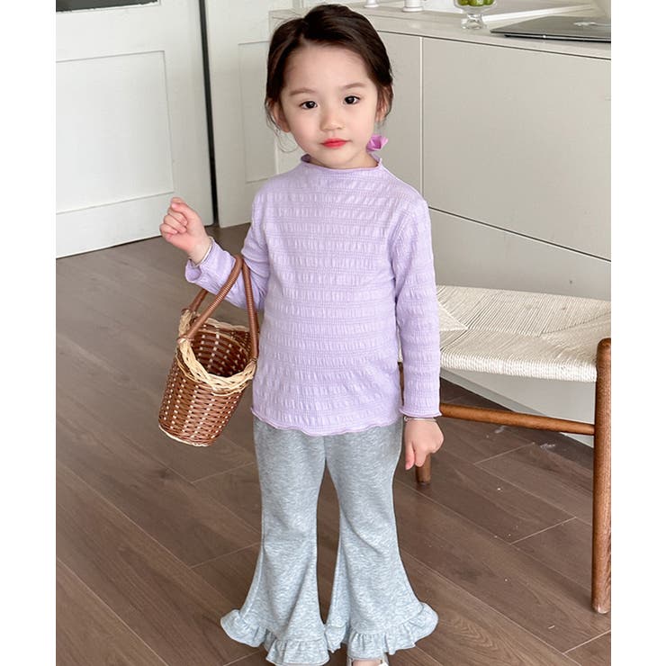 【aimoha-KIDS-】シワ感長袖トップス | aimoha kids | 詳細画像4 