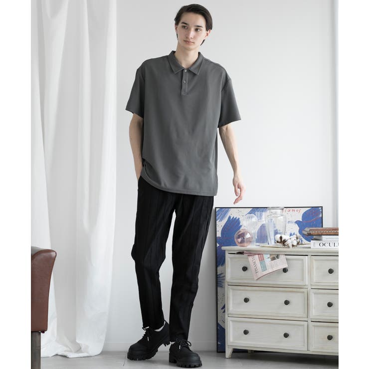 【aimoha MEN】SIMPLE POLO | aimoha men | 詳細画像3 