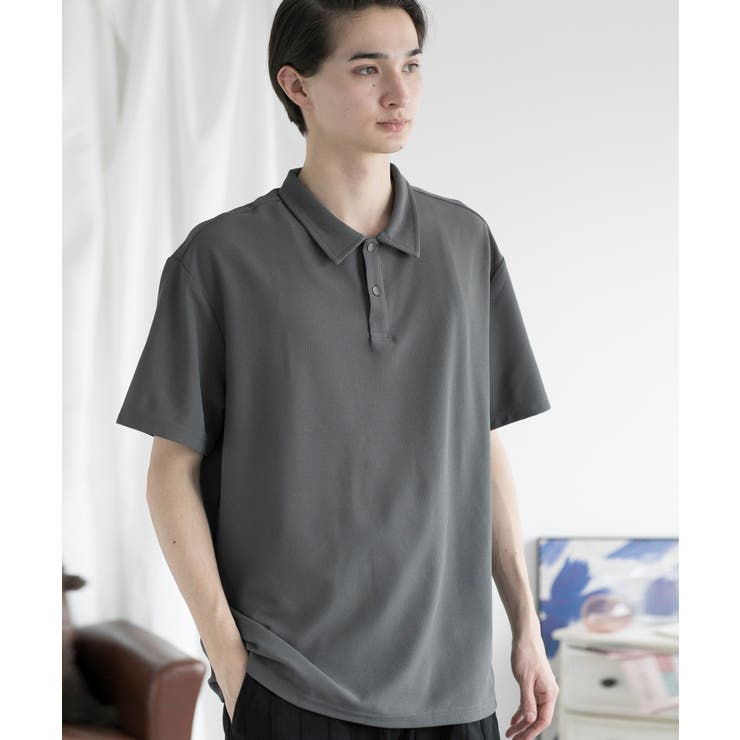 【aimoha MEN】SIMPLE POLO | aimoha men | 詳細画像4 