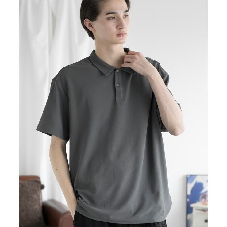 【aimoha MEN】SIMPLE POLO | aimoha men | 詳細画像8 