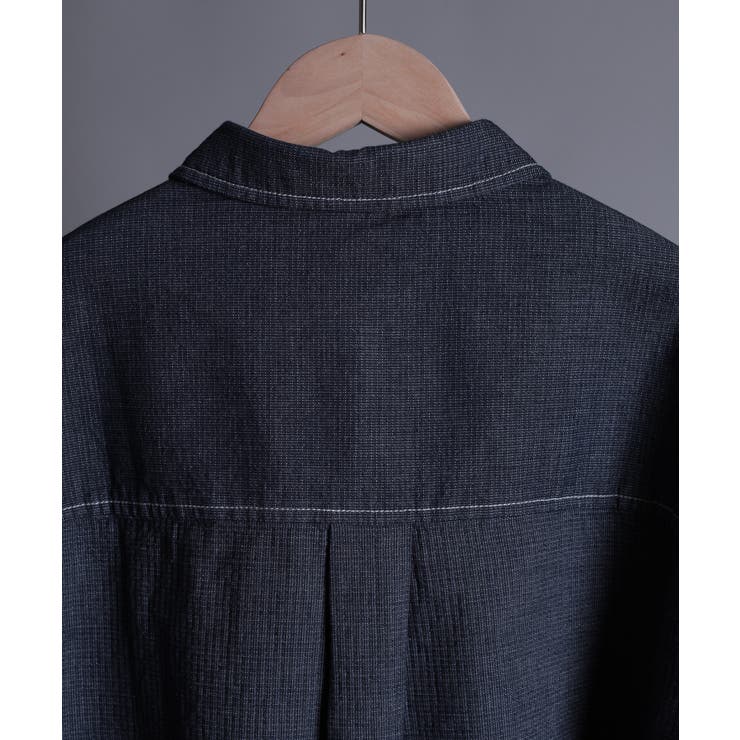 aimoha n_o MULTI POCKET DENIM SHIRT | aimoha men | 詳細画像4 