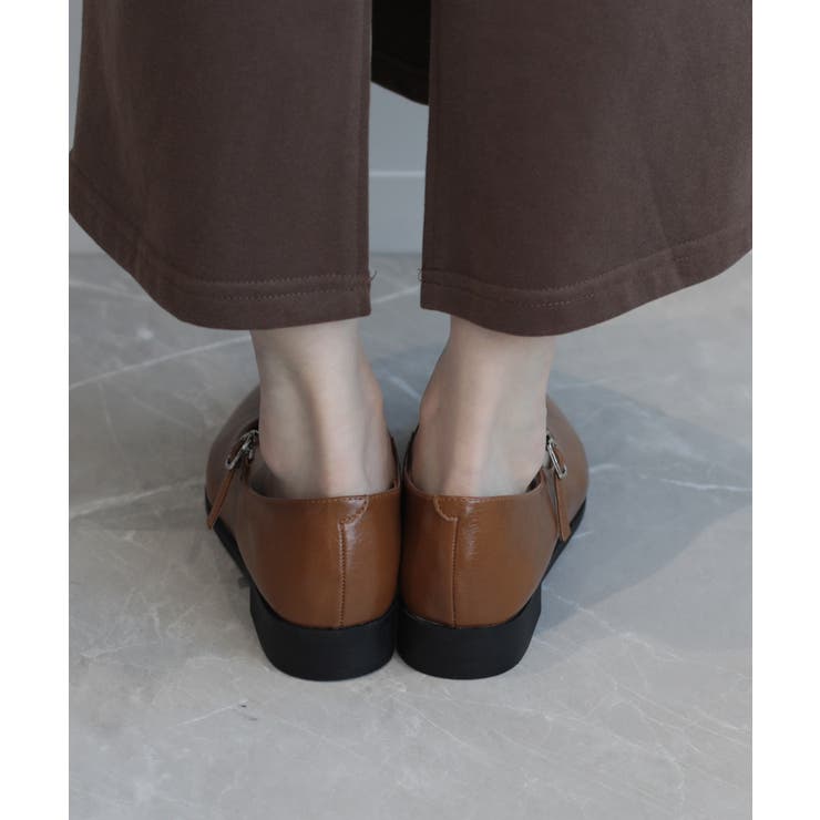 【shoes365】ポインテッド トゥ ローヒール メリージェーン シューズ | aimoha  | 詳細画像13 