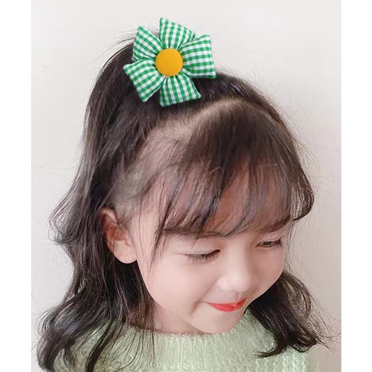 aimoha-KIDS-】韓国子供 かわいい花付きヘアゴム[品番：XT000010544  