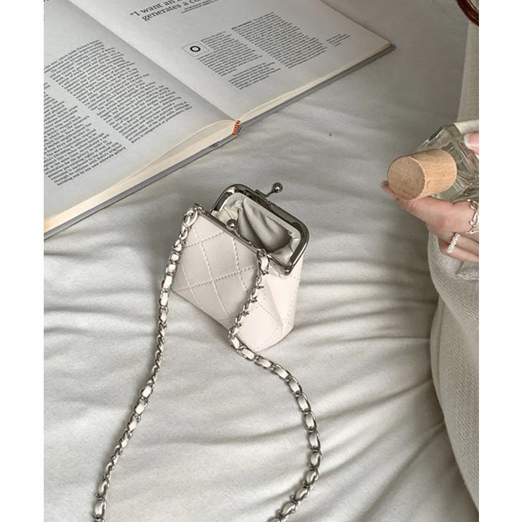 ガマ口ミニキルティングバッグ | aimoha  | 詳細画像1 