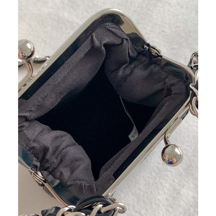 ガマ口ミニキルティングバッグ | aimoha  | 詳細画像4 