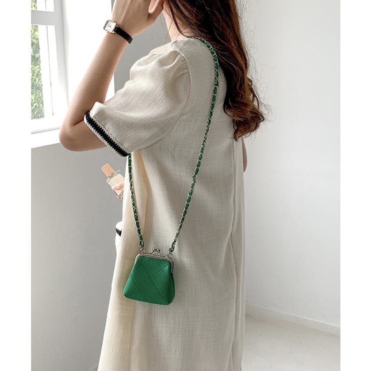 ガマ口ミニキルティングバッグ | aimoha  | 詳細画像10 