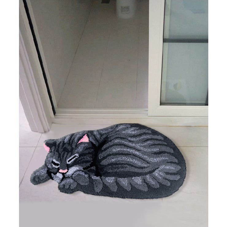 aimohahome お眠り猫 ラグ | aimoha  | 詳細画像1 