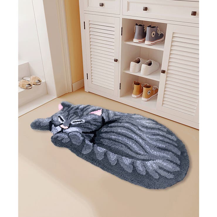 aimohahome お眠り猫 ラグ | aimoha  | 詳細画像3 