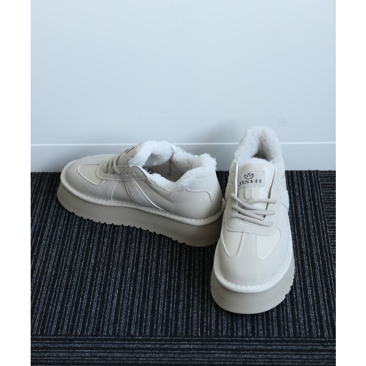 【shoes365】中綿付き 厚底トレーニングシューズ | aimoha  | 詳細画像14 