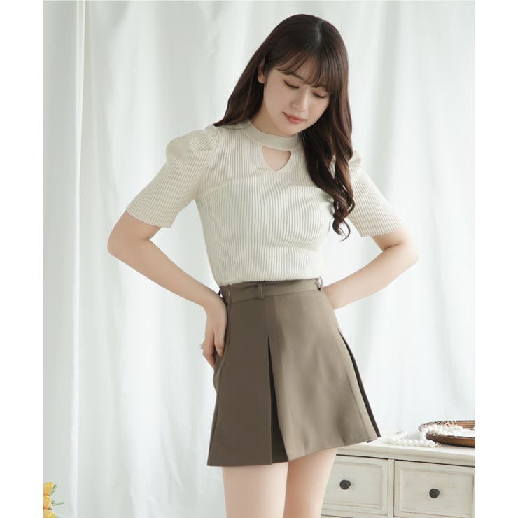 スカート 「Jasmine」プリーツミニスカート Jasmine | aimoha  | 詳細画像7 