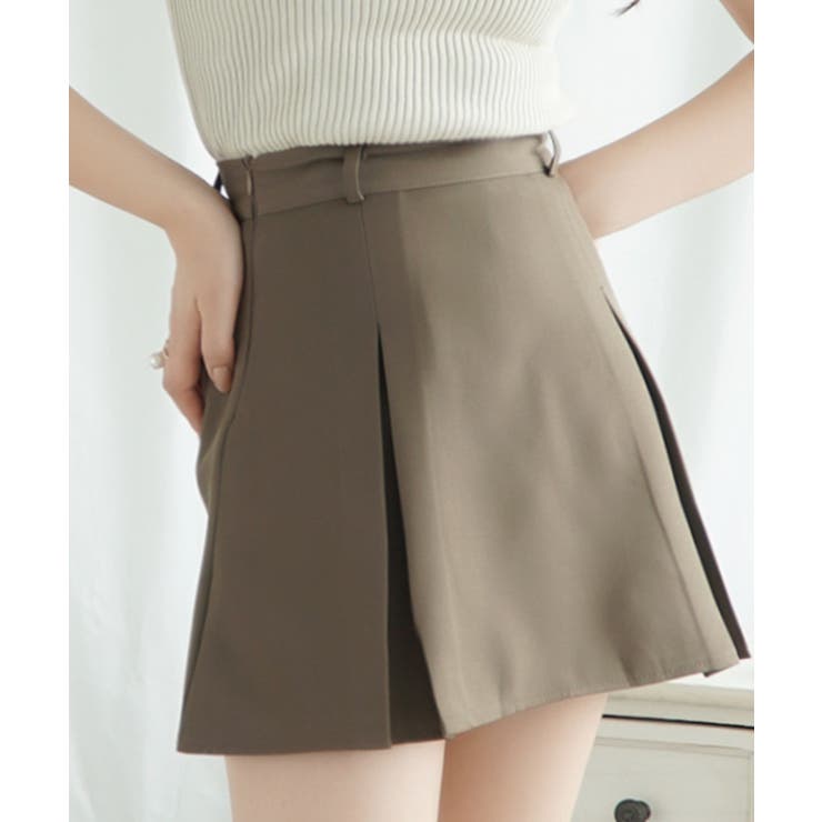 モカ | スカート 「Jasmine」プリーツミニスカート Jasmine | aimoha 