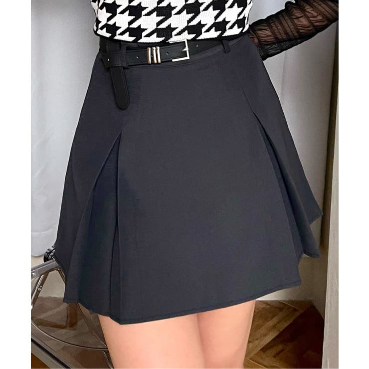 スカート 「Jasmine」プリーツミニスカート Jasmine | aimoha  | 詳細画像1 