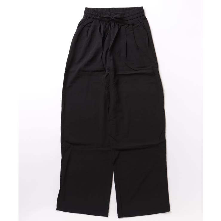 ブラック | ワイドパンツ | aimoha 