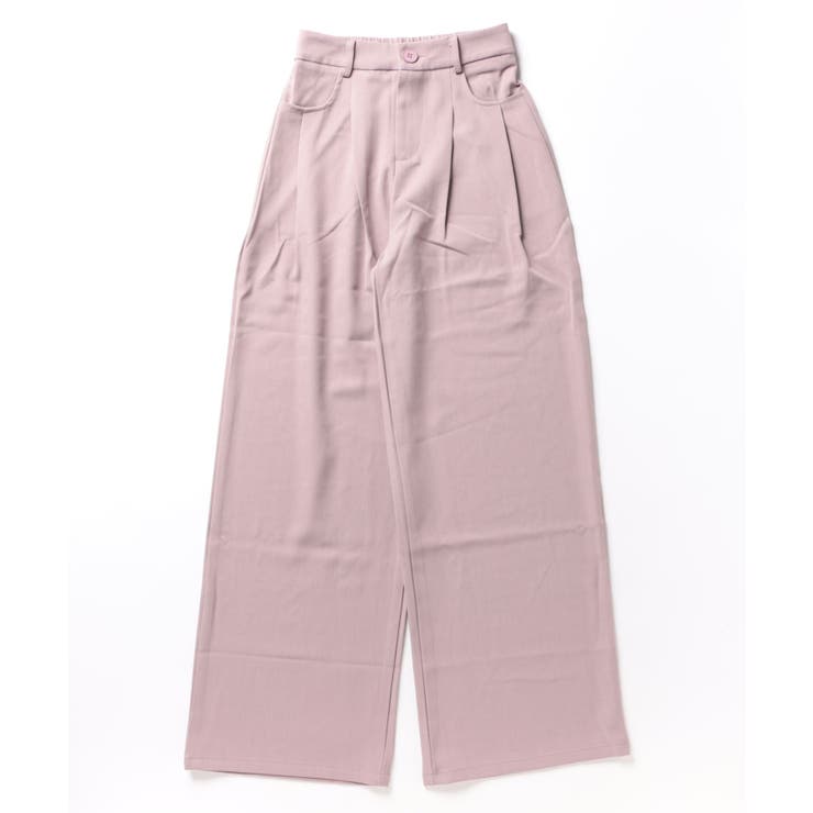 【aimoha】ハイウエストタックスラックス | aimoha  | 詳細画像2 