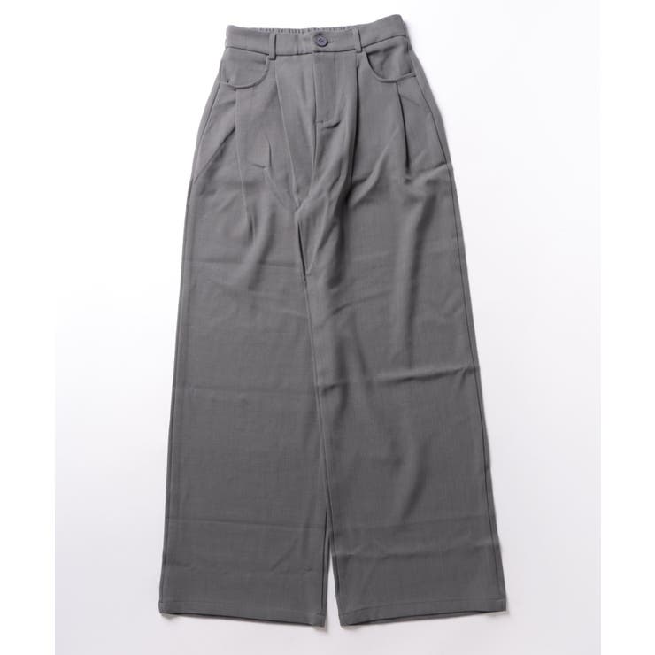 【aimoha】ハイウエストタックスラックス | aimoha  | 詳細画像3 