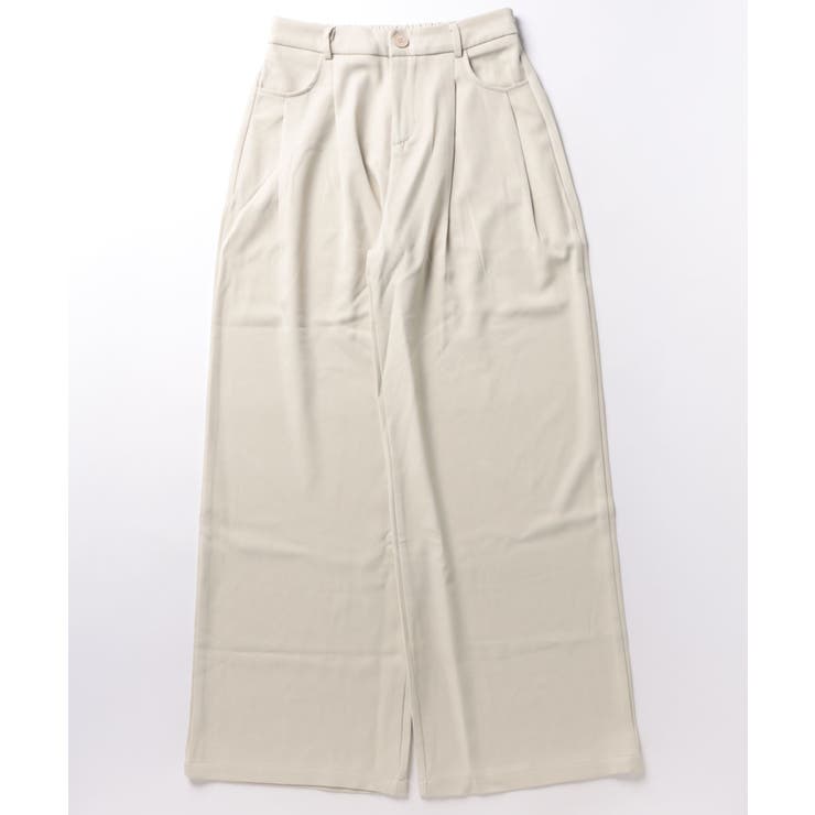 【aimoha】ハイウエストタックスラックス | aimoha  | 詳細画像4 