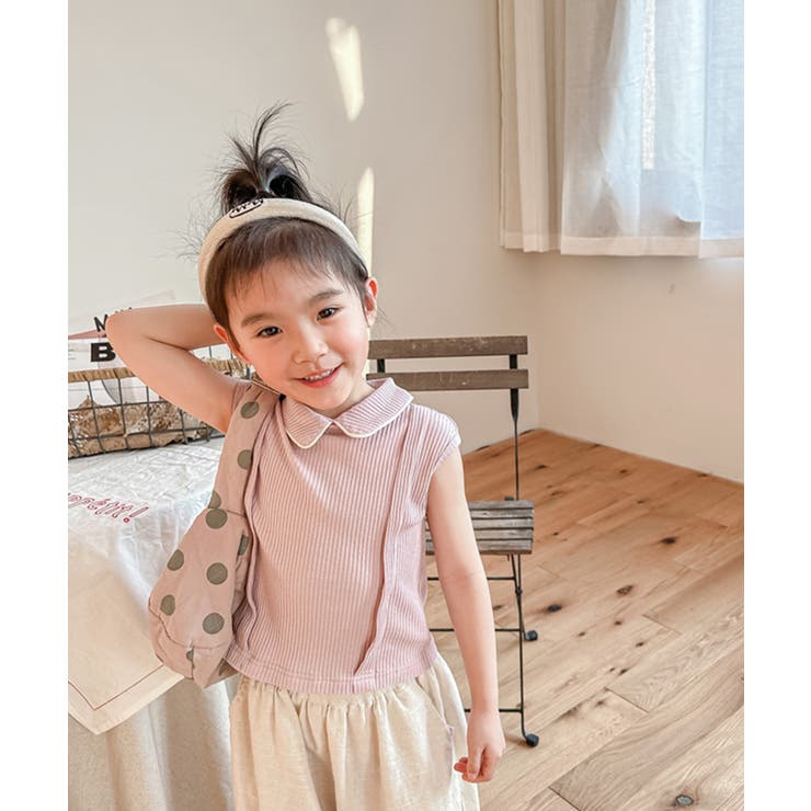 aimoha-KIDS-ノースリーブニットトップス【SS】 | aimoha kids | 詳細画像23 