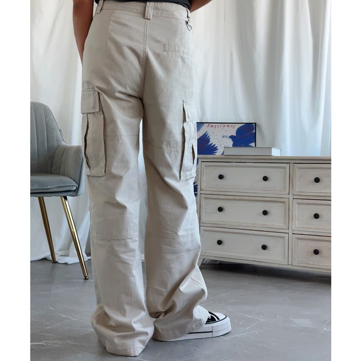 「Aimoha」ストレートパンツ カーゴパンツ | aimoha  | 詳細画像6 