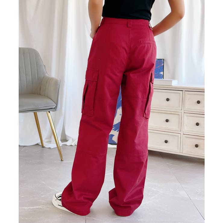 「Aimoha」ストレートパンツ カーゴパンツ | aimoha  | 詳細画像11 