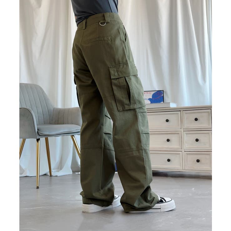 「Aimoha」ストレートパンツ カーゴパンツ | aimoha  | 詳細画像19 