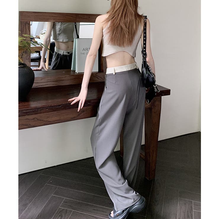 ゆったりワイドパンツ | aimoha  | 詳細画像9