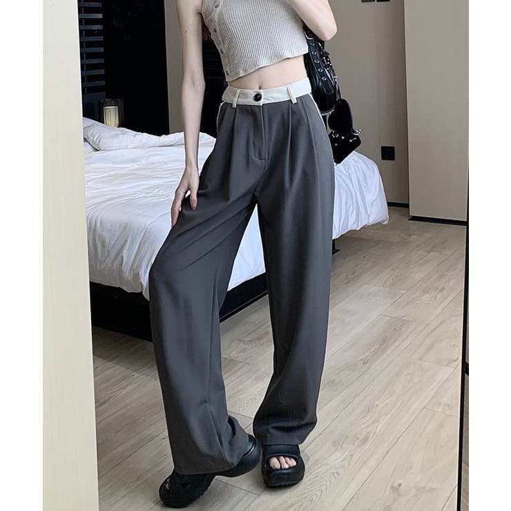 ゆったりワイドパンツ | aimoha  | 詳細画像11