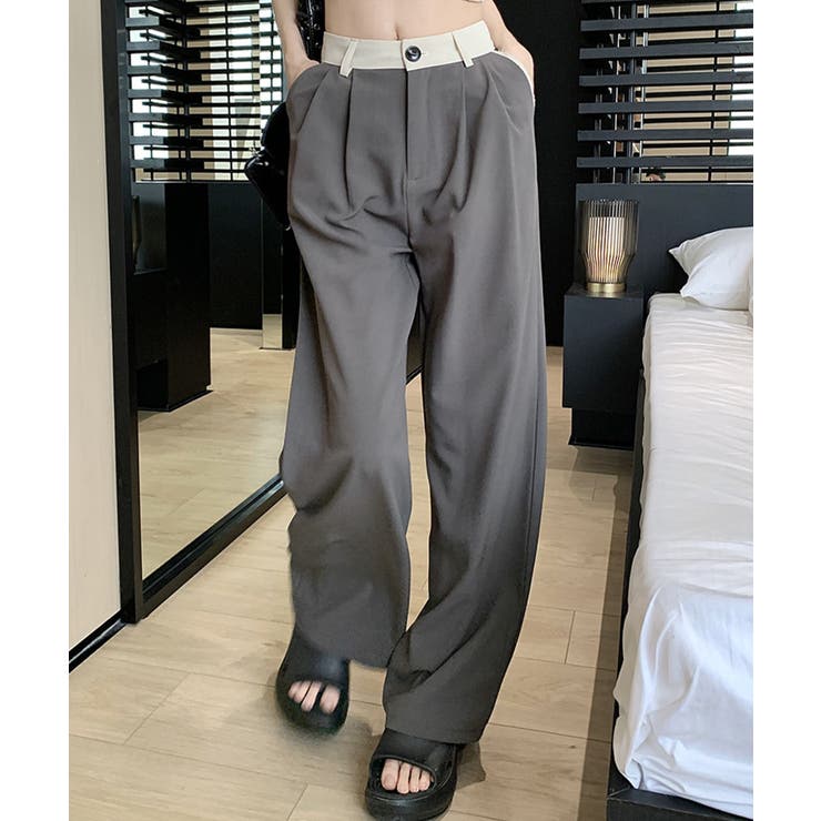 ゆったりワイドパンツ | aimoha  | 詳細画像13