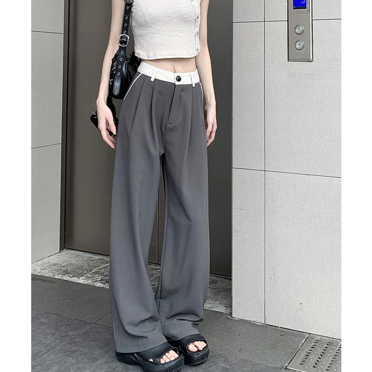 ゆったりワイドパンツ | aimoha  | 詳細画像14