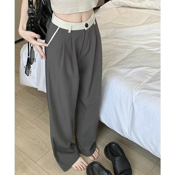 ゆったりワイドパンツ | aimoha  | 詳細画像15