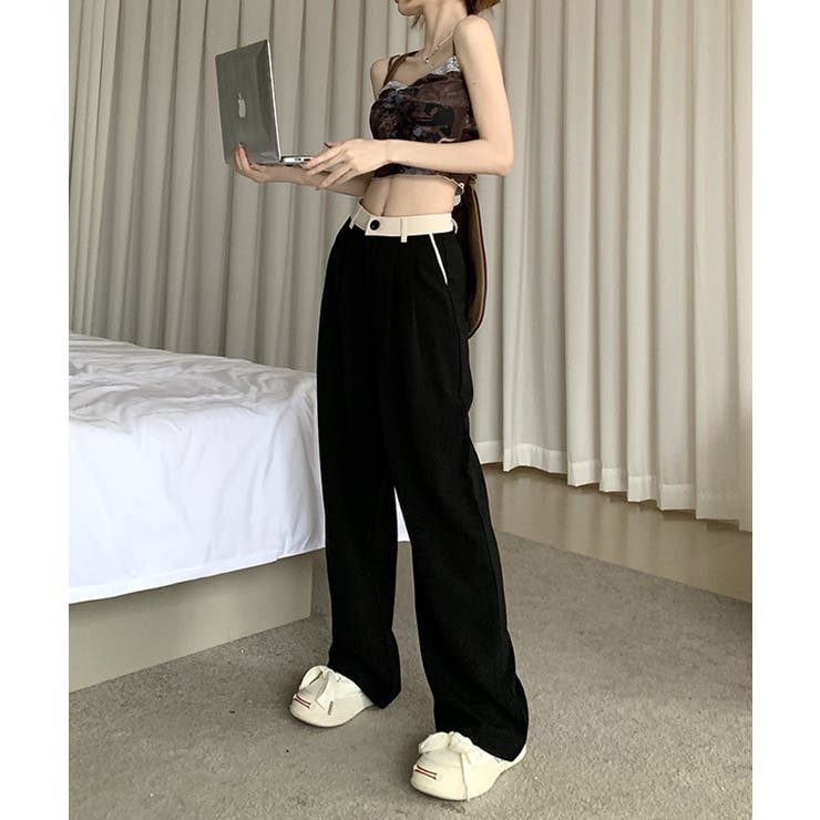 ゆったりワイドパンツ | aimoha  | 詳細画像17