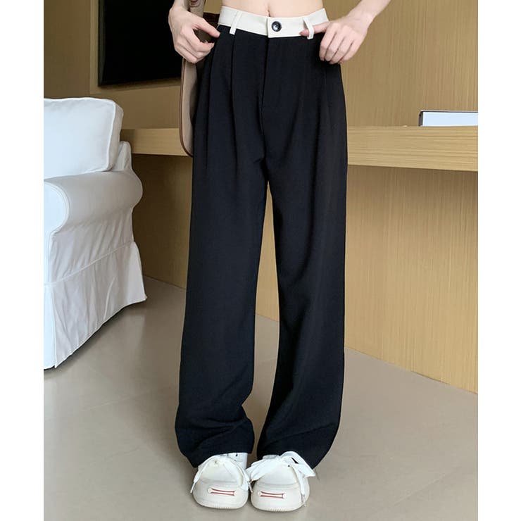 ゆったりワイドパンツ | aimoha  | 詳細画像4