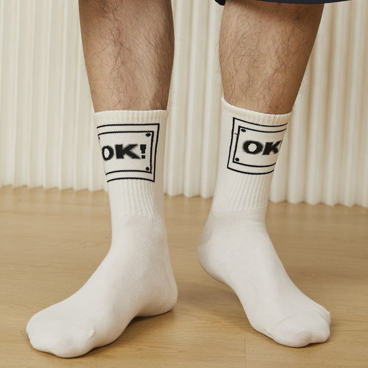 【mosox】ユニセックス靴下2点セット | aimoha men | 詳細画像1 