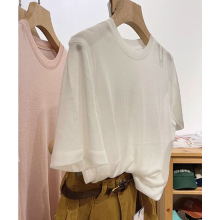 【Banico】クルーネック半袖ニットTシャツ【SS】 | aimoha  | 詳細画像7 