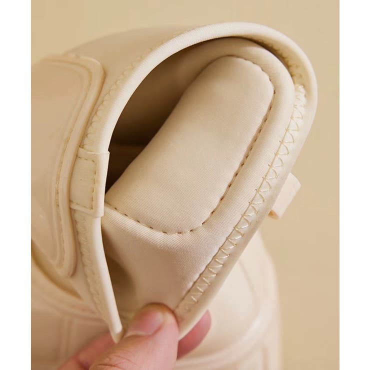 6cm厚底 プラットフォームレインブーツ レインシューズ 長靴 | aimoha  | 詳細画像3 