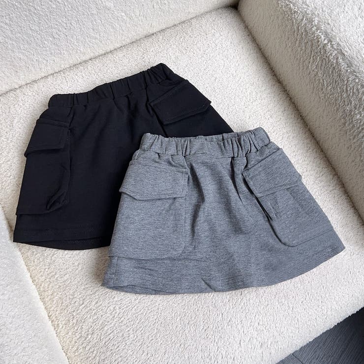 【aimoha-KIDS-】ミニカーゴスカート 女の子 | aimoha kids | 詳細画像1 