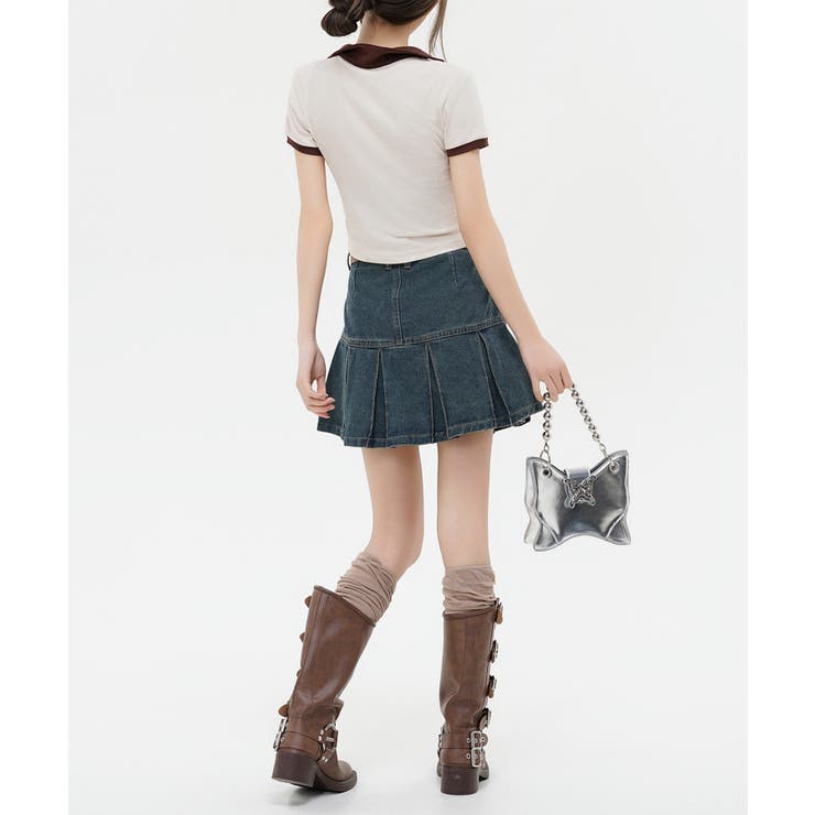 【HOOK】for girls アメカジバターフライプリントジップトップス【SS… | HOOK | 詳細画像17 