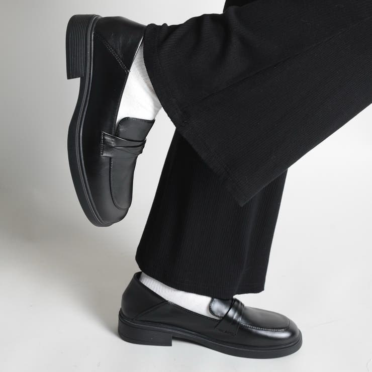 【shoes365】ミドルヒールローファー | aimoha  | 詳細画像1 