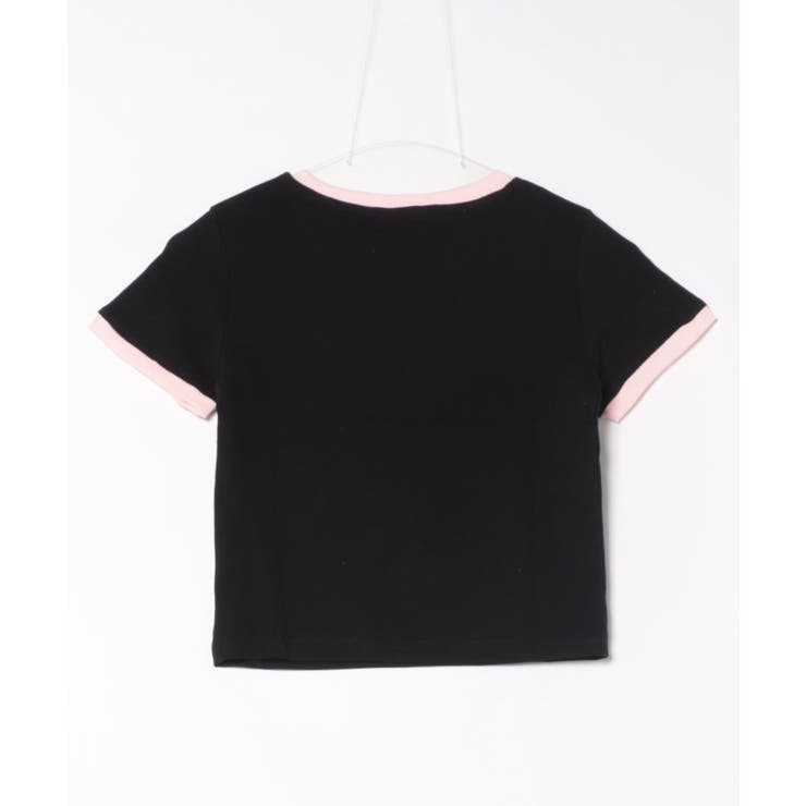 【HOOK】for girls リボンプリントリンガーtシャツ【SS】 | HOOK | 詳細画像14 