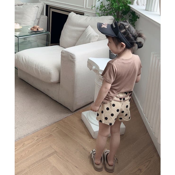 【aimoha-KIDS-】水玉ショートパンツ【SS】 | aimoha kids | 詳細画像3 