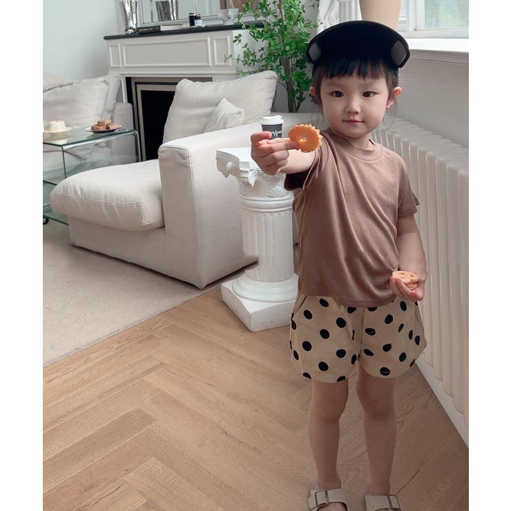 【aimoha-KIDS-】水玉ショートパンツ【SS】 | aimoha kids | 詳細画像6 